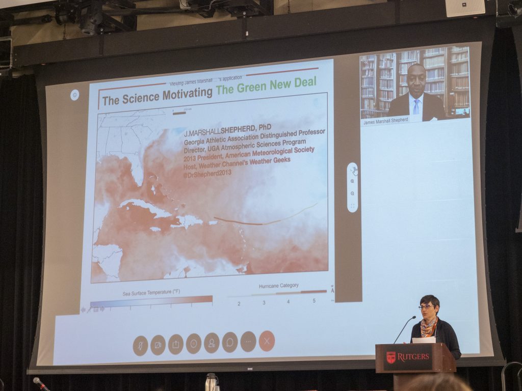 Rutgers Climate Symposium 2019m J. Marshall Shepherd