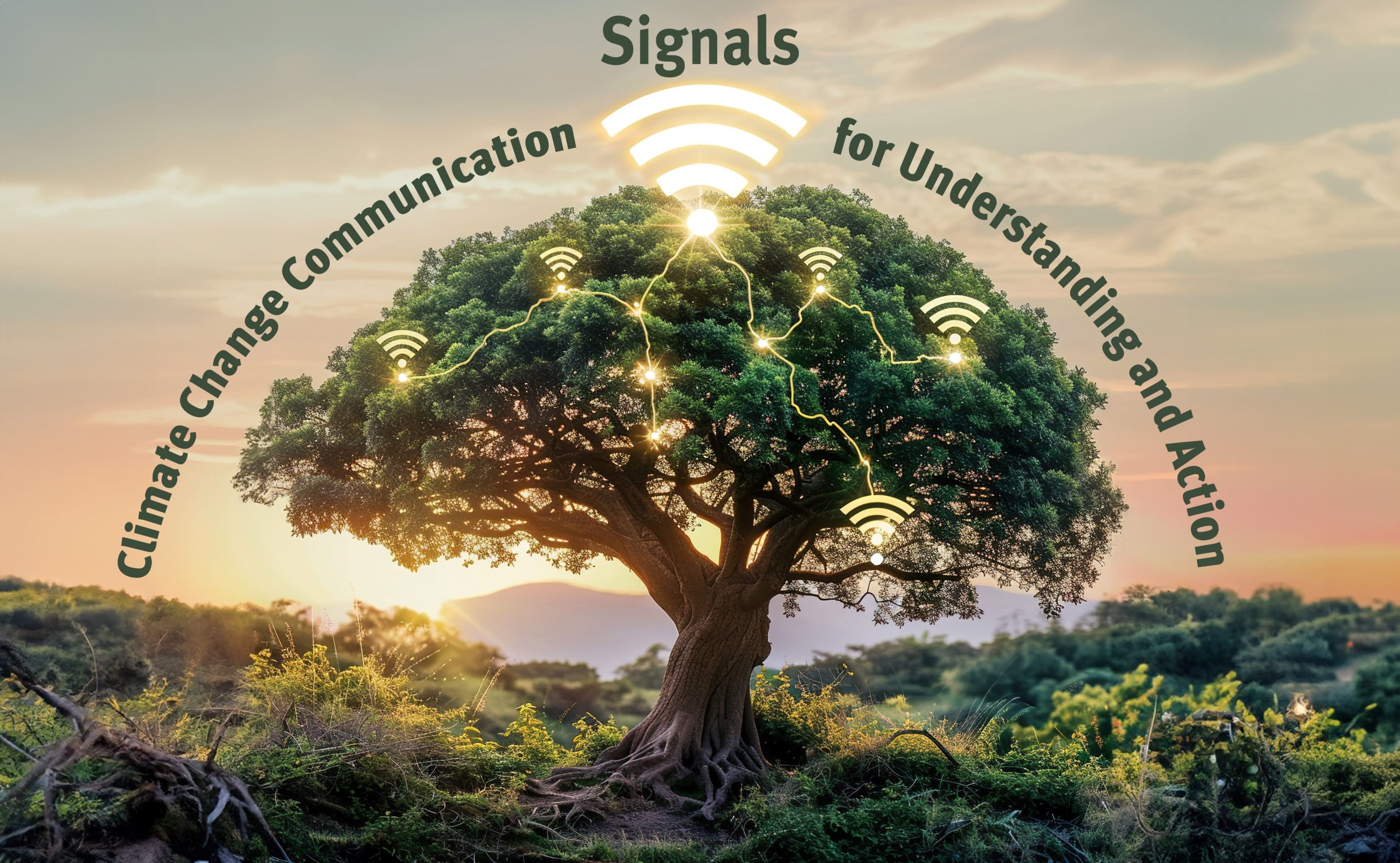 Tree with subtitle Signals – Climate Change Communication for Understanding and Action