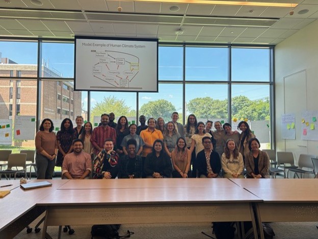 Summer School in Sustainability Governance students at Rutgers, August 2024