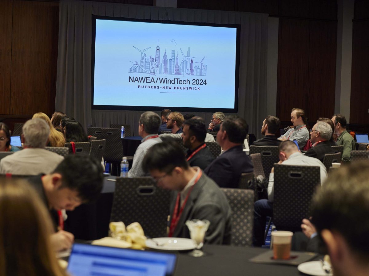 Rutgers University–New Brunswick hosted the NAWEA/WindTech 2024 Conference, North America’s premier technical event on wind energy, co-organized by the New Jersey Academic Alliance for Offshore Wind.