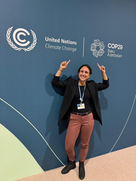 Professor Falzon at the recent COP29 climate negotiations meeting in Baku, Azerbaijan.