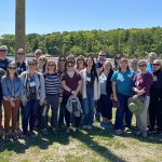 Participants in the 2025 Data Labs Cape May Workshop standing together for a photo at the Rutgers Aquaculture Innovation Center