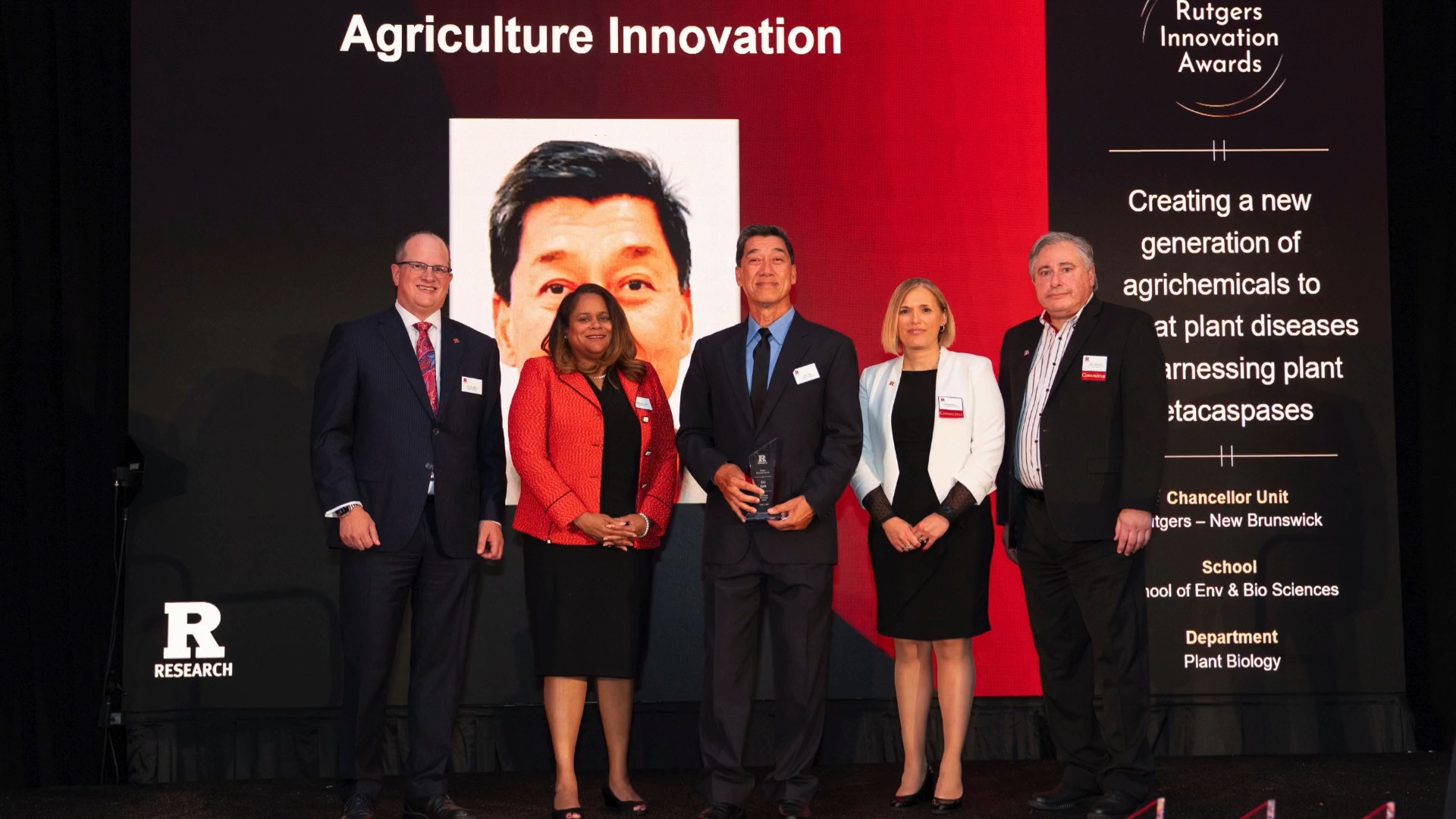 Featured image for “Distinguished Professor Eric Lam Awarded 2025 Agriculture Innovation Award”