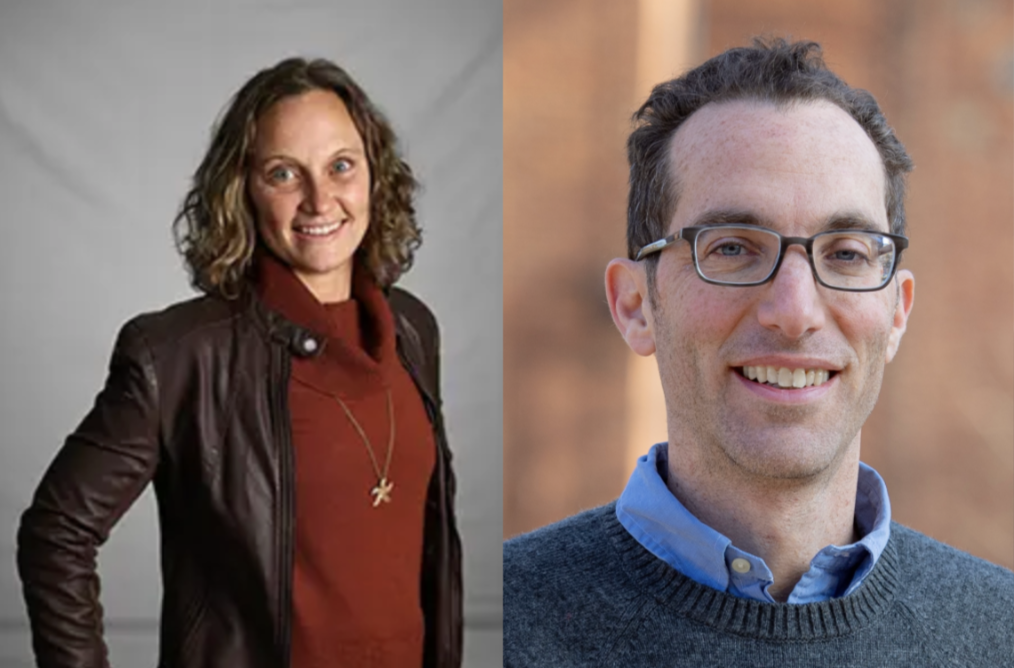 Headshots of Lisa Auermuller (left) and Robert Kopp (right)