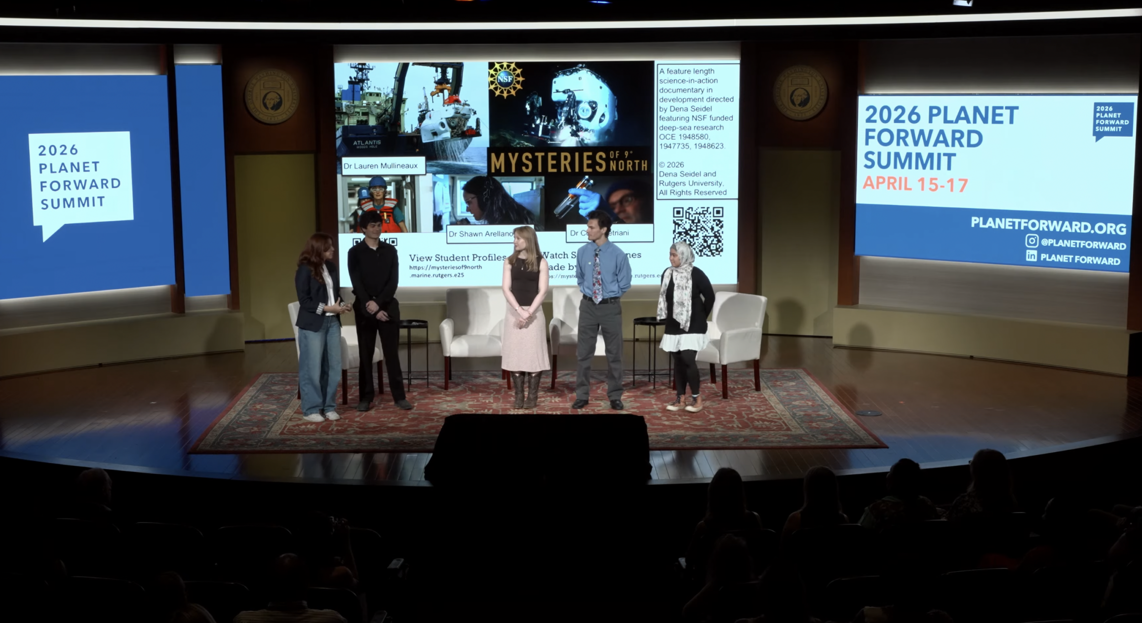 Featured image for “Rutgers Students Bring Science Stories to the National Stage at Planet Forward Storyfest”