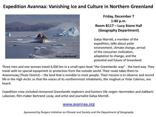 2012-2013 Climate and Society Seminar Series