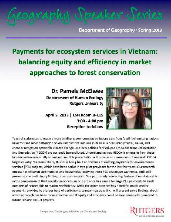 2012-2013 Climate and Society Seminar Series
