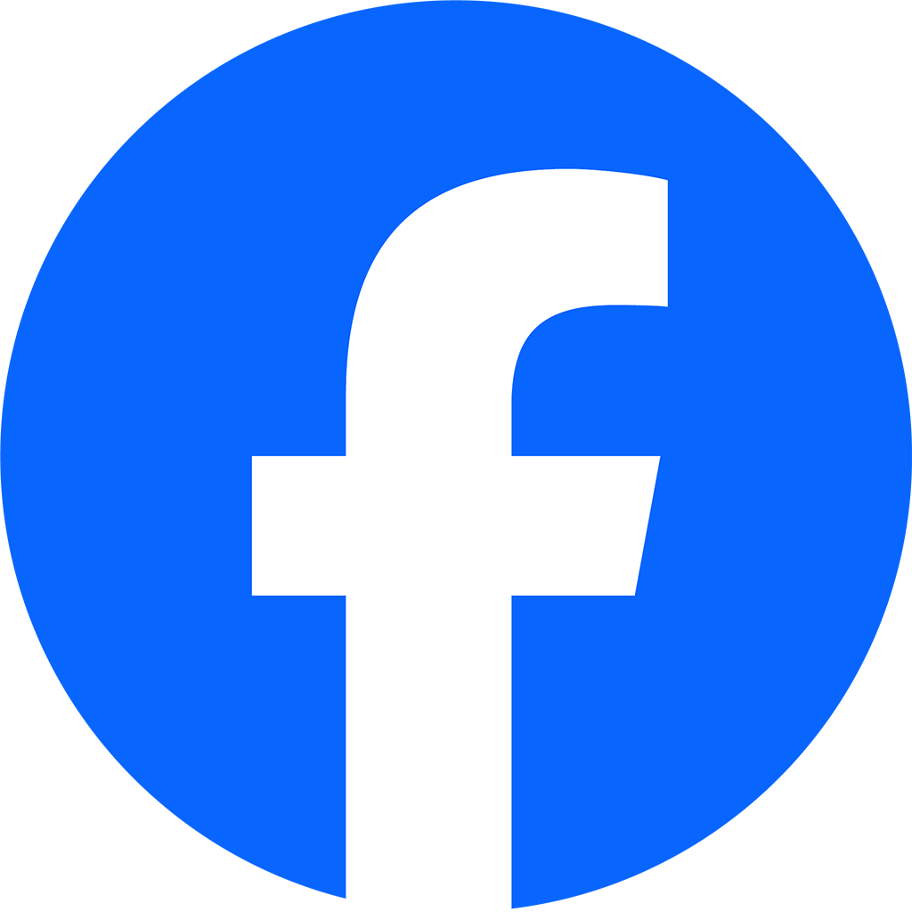 facebook logo blue