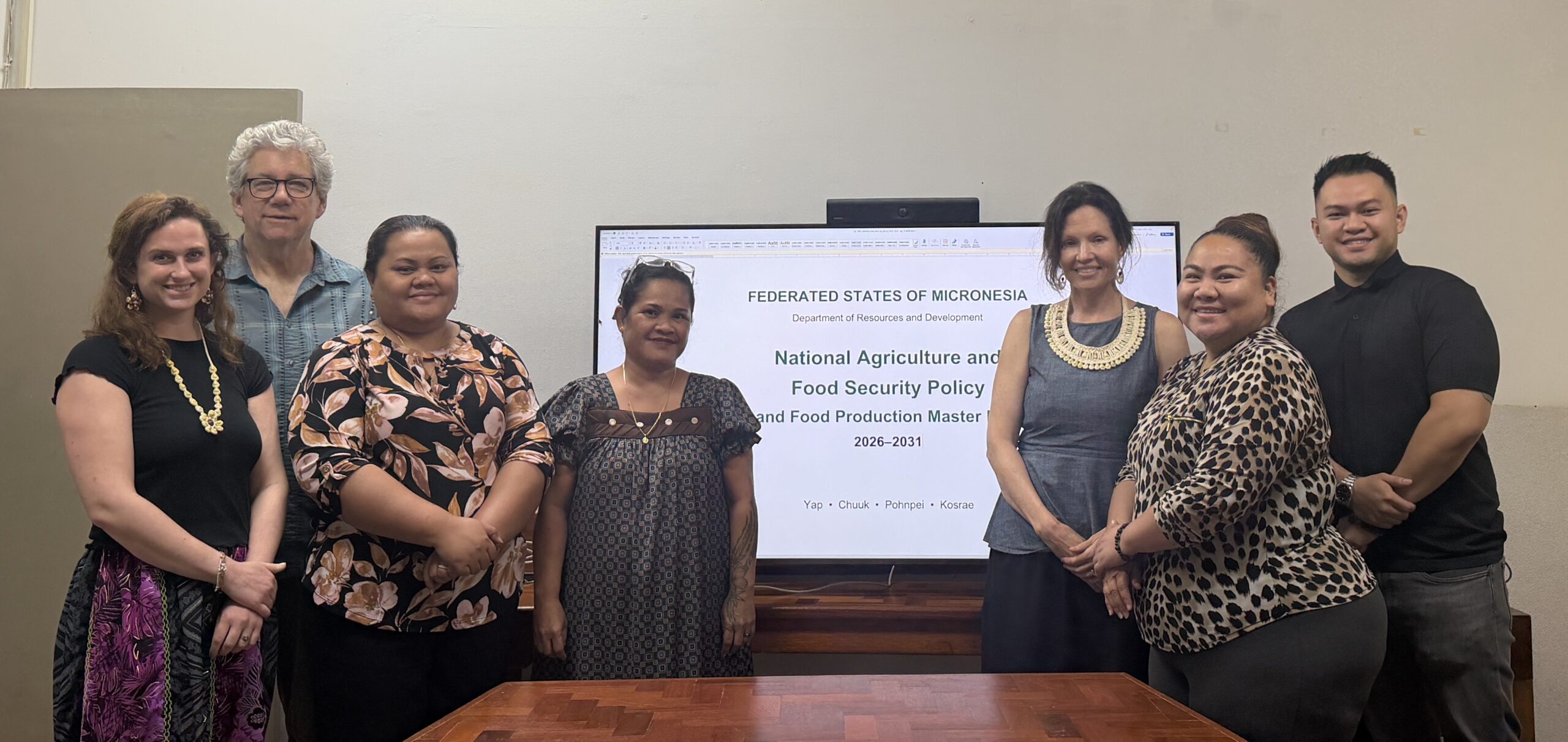 Featured image for “Rutgers Food Systems Researchers Complete Community-Led Food Security Policy Initiative Across the Federated States of Micronesia”