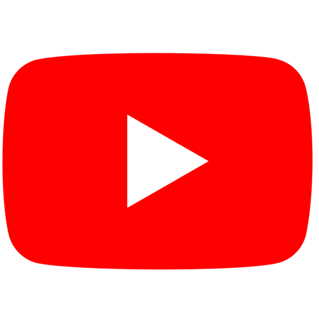 youtube logo in red