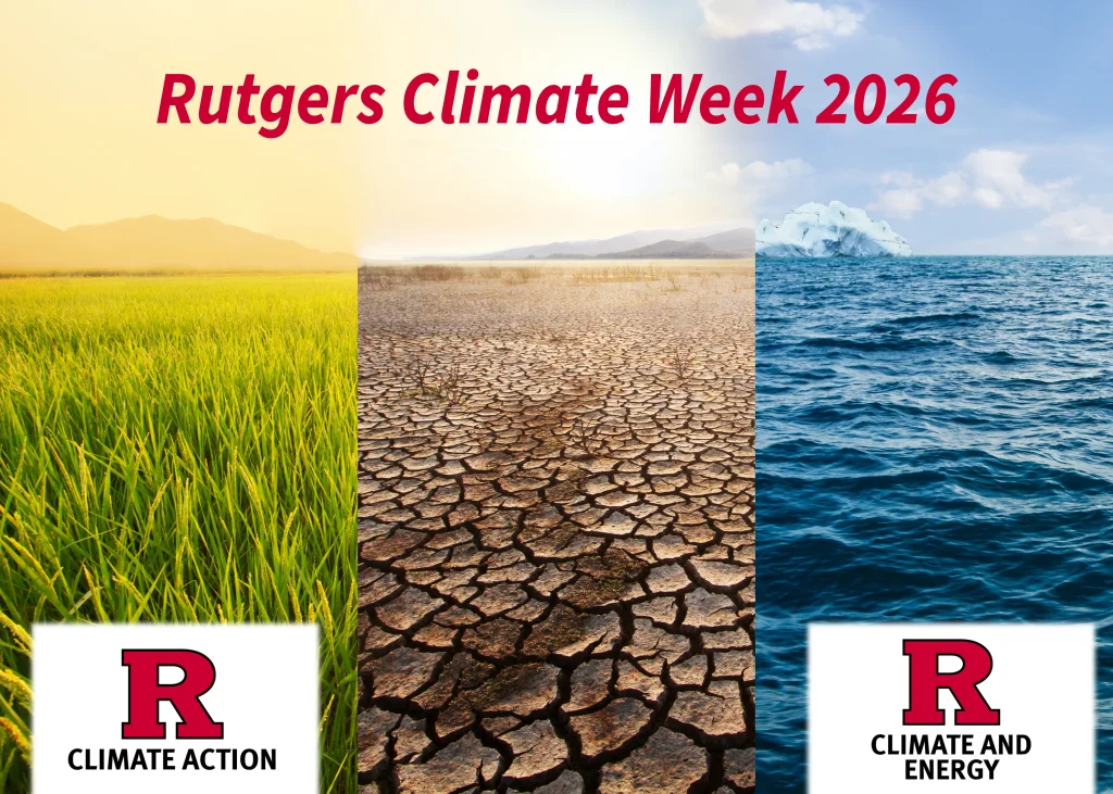 Rutgers climate week banner